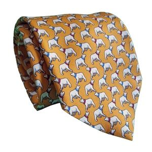 Brooks Brothers Makers Mens Silk Novelty  Tie